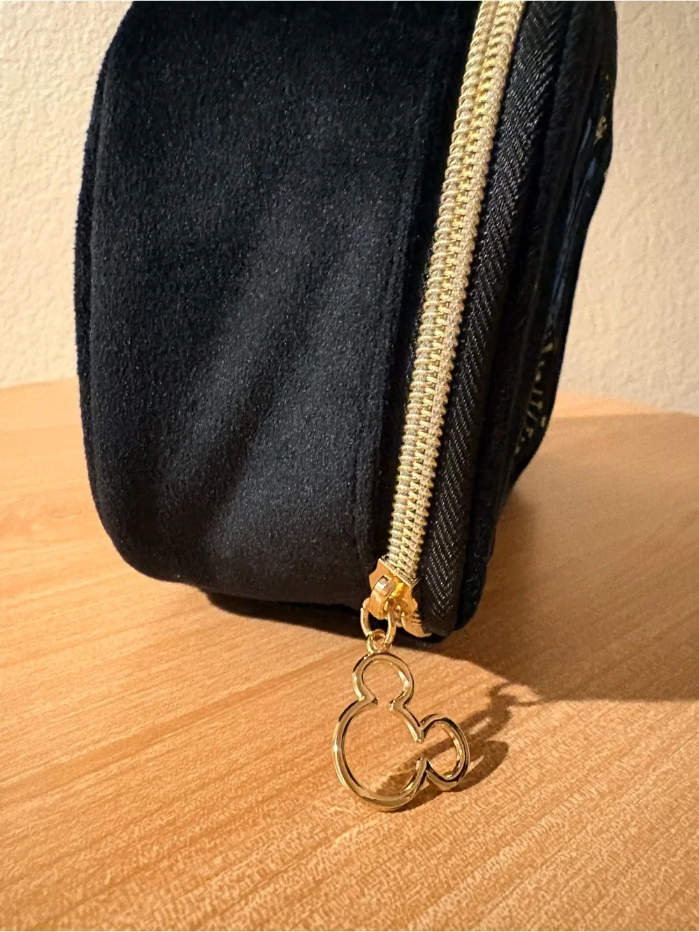 Disney Primark Sorcerer Mickey Fantasia Cosmetic Travel Embroidered Zip Bag NWT